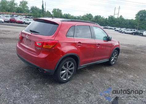 2013 Mitsubishi Outlander Sport Le from USA, damaged, VIN 4A4AR5AU5DE020464